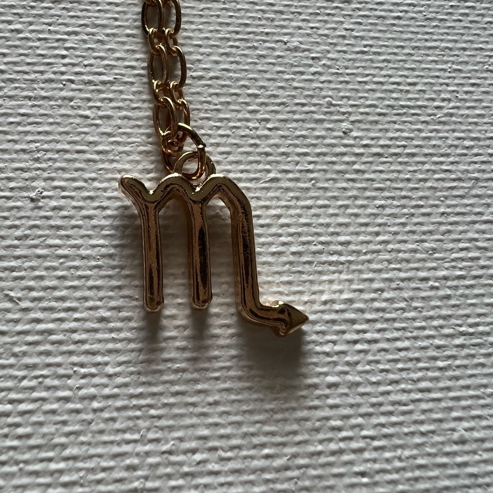 SCORPIO symbol necklace - Picture 3 of 3